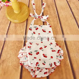 Trade Assurance Christmas Cotton Baby White Romper thumbnail-1
