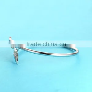 Italian 925 Sterling Silver Plated Gold Bangle Jewelry Sets thumbnail-3