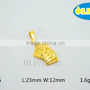 Olivia 2016 New Fashion Modern 316 Stainless Steel Cast Metal Lovely Umbrella Pendant thumbnail-2
