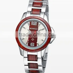 2016 Top LuxuryW Quartz Wood and Stainless Steel Watch thumbnail-1