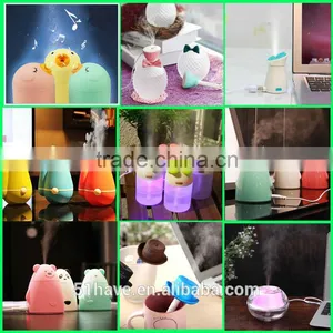 Free Sample! Ultrasonic Portable Air Cool Mist Usb Mini Aroma Humidifier for Home thumbnail-1