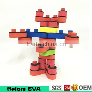 New Style Kids Large EVA Foam Robot Toys Plastic Building Blocks Toy thumbnail-1