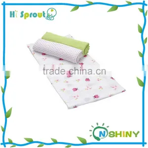 Super Comfortable Six Layers Ladybug Muslin Swaddle Blanket thumbnail-1