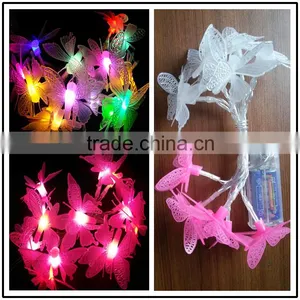 Plastic Butterfly LED String Light for Holiday Point Party Light thumbnail-3