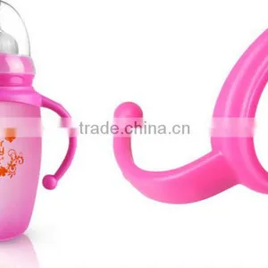 Unbreaking Temperature Sensing Glass Feeding Baby Bottle With Silicone Sleeve thumbnail-3