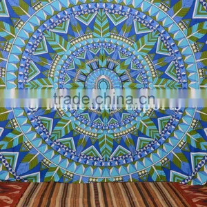 Large Indian Tribal Ombre Mandala Hippie Bohemiean Cotton Bedding Home Decor Bedspread thumbnail-2