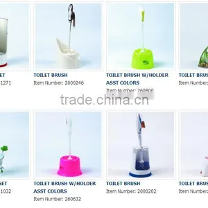 2016 New-design Detachable Toilet Brush Set With Plunger thumbnail-2