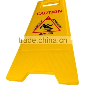 Plastic Caution Sign Board for Floor Cleaning Wet Caution thumbnail-4