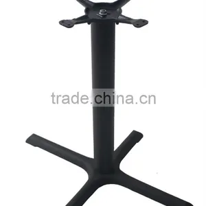 Cast Iron Black Cross Chair Base thumbnail-1