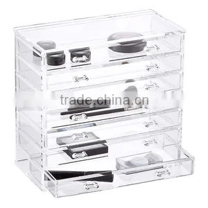 7-Drawer Organizers Premium Clear Acrylic Storage Boxes (AB-U-615) thumbnail-2