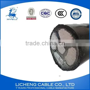 4*240+1*120mm2- 5 Core Best Selling Chinese Cable Supplier Aluminum XLPE Insulated PVC Sheathed Power Cable -YJLV thumbnail-1