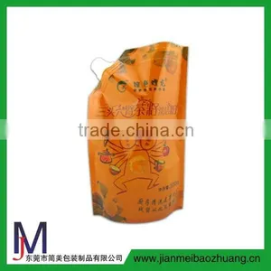2016 Best Selling Printing Spout Pouch for Liquid Packaging Wholesale, Nylon Packaging Spout Pouch thumbnail-3