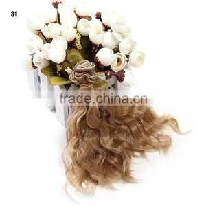 Water Wave Hairpiece Ombre Heat Resistant Synthetic Hair Extension thumbnail-4