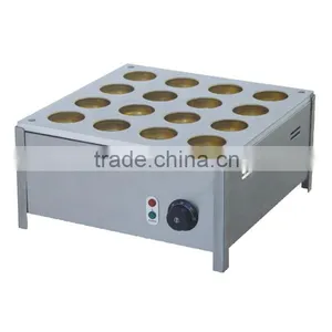 16pcs Commercial Use 220v Electric Azuki Bean Waffle Pancake Dorayaki Baker Maker Machine Iron Mold thumbnail-1