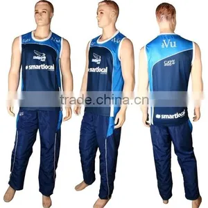 Short Sleeves Training Rugby Shirt Tracksuit Team Set Man 2016 thumbnail-1