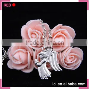 Meaningful Pendant Angel Necklace, Angle Shaped New Model Necklace Chain thumbnail-5