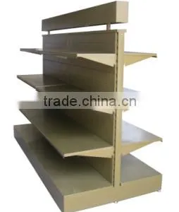 Classic Tegometall Metal Supermarket Shelving Display Shelf With Light Box thumbnail-1