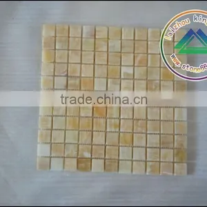 Polished Diamond Shape White Marble Mosaic thumbnail-1