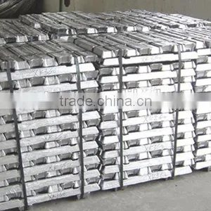 20kgs-25kgs/peiece Aluminium Ingot 99.70%purity thumbnail-4