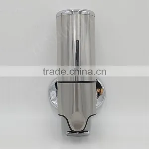 Refillable Wall Mounted Stainless Steel Liquid Soap Dispenser thumbnail-3