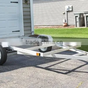 Large Fishing Kayak Hunting Motorcycle Aluminum Utility Trailer Kit 4 ft x 8 ft thumbnail-4