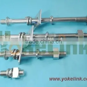 316 Stainless Steel Short Shank Insulator Stud thumbnail-1