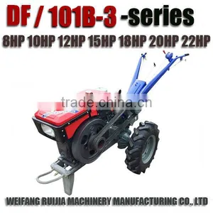 China Manufacturer Low Price of Rice Harvester for Walking Tractors on Sale! Cheap 2wd Tractors With Rice / Wheat Harvester ! thumbnail-3