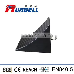 Natural Rubber Wheel Chock for Truck Trailer Factory Sell thumbnail-1