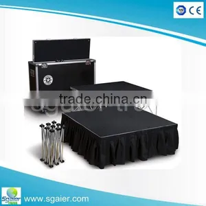 Wholesale Portable Aluminum Cosmetic Flight Box Case With Wheel thumbnail-3