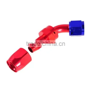 AN-8 AN 8 AN Aluminum Swivel Fuel Oil Hose End Fitting 45 Degree Adapter thumbnail-4
