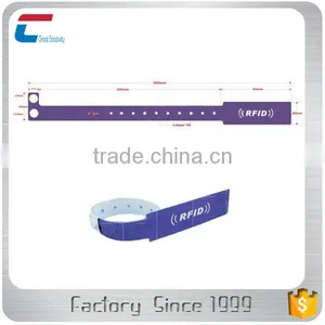 Custom Size PVC Wristband RFID for Child thumbnail-5