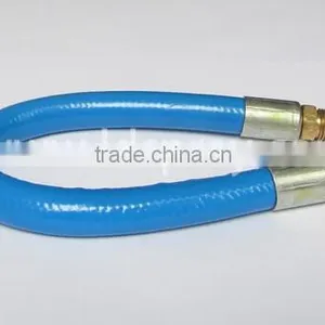 1/4" X 1/4" Brass Connectors of Flexible Plastic Pvc Coated Gas Hose thumbnail-2