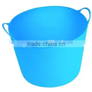 Plastic Garden Tub ,plastic Flexible Garden Bucket,garden Basket thumbnail-1