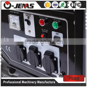 Ojenas Top Quality 7500 Oem Size Durable Steel Gas Generator thumbnail-2
