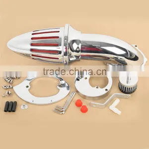 Chrome Air Cleaner Kits Intake Filter for Honda VTX1300 VTX 1300 1986-2012 90 91 thumbnail-2