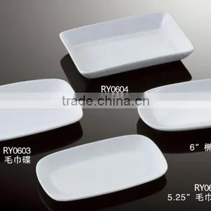 Square Ceramic Procelain Towel Plate Or Holder thumbnail-1