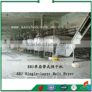 Advanced Sanshon SBJ Belt Type Tunnel Vegetable and Fruit Corn Drying Machine thumbnail-6