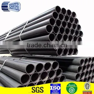 Q195 Q235 Round ERW Welded Hollow Section Steel Tube / Pipe thumbnail-1