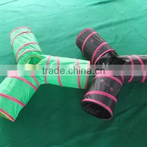 Hot Selling Pop up High Quality Cat Dog Collapsible 3 Way Fun Pet and Tubes Toy for Pet Playing thumbnail-1