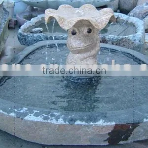 Stone Frog Sculpture Fountain thumbnail-2