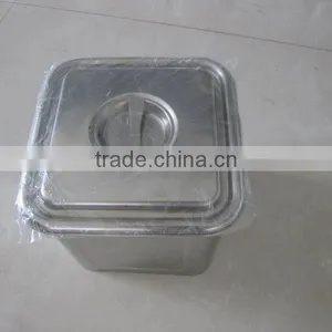Square Shape Stainless Steel Container With Lid thumbnail-1