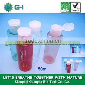 50ml100% Biodegradable Eco-friendly Non-toxic PLA Cosmetic Bottle-colorful Customized Printing thumbnail-1