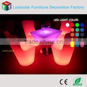 Heavy PE Plastic Waterproof Remote Control LED Bar Chair/LED Furniture Sofa Furniture LTT-CT05A thumbnail-6
