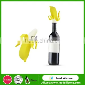 Hot!!Food Grade Silicone Wine Bottle Stopper/Champagne Stopper/Cork/Cap/Plug thumbnail-1
