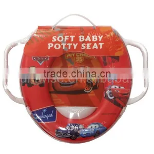 Baby/kids Toilet/potty Soft Training Seat With Handles, PVC Printing Baby Soft Toilet Potty Seat Cover,Soft Baby Toilet Seat thumbnail-2