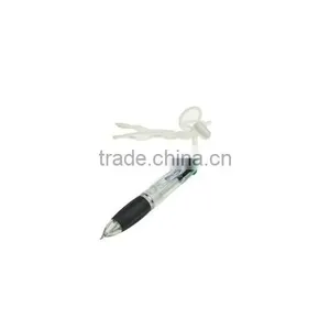 Useful Multicolor 4 in 1 Ballpoint Pen With Safety Cord thumbnail-2