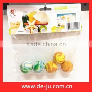 Plastic Coat Children Bouncing Ball Printed Logo thumbnail-1