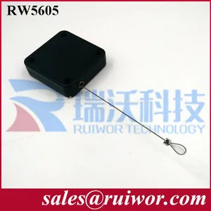 RW5605 Anti Lost Recoiler | Adjustable Wire Loop Lanyard thumbnail-2