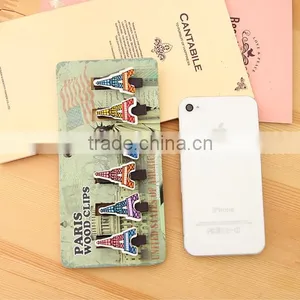 Wooden Eiffel Tower Photo Clip Holder,memo Clip thumbnail-4
