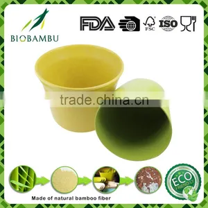 Degradable Inexpensive Customized Bamboo Fiber Flower Pot thumbnail-4